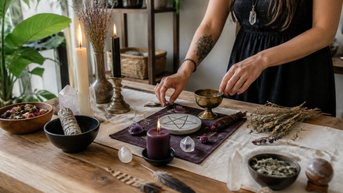 How to Set Up an Altar: A Beginner's Guide - Black Moon Ritualcraft