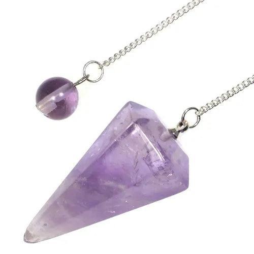 Amethyst Pendulum - Crystal Pendulum for Divination - Revolutionary Mystic