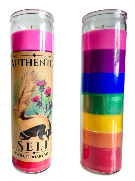Authentic Self Soy Wax Candle - Nontoxic Hand - Poured Candle - Revolutionary Mystic