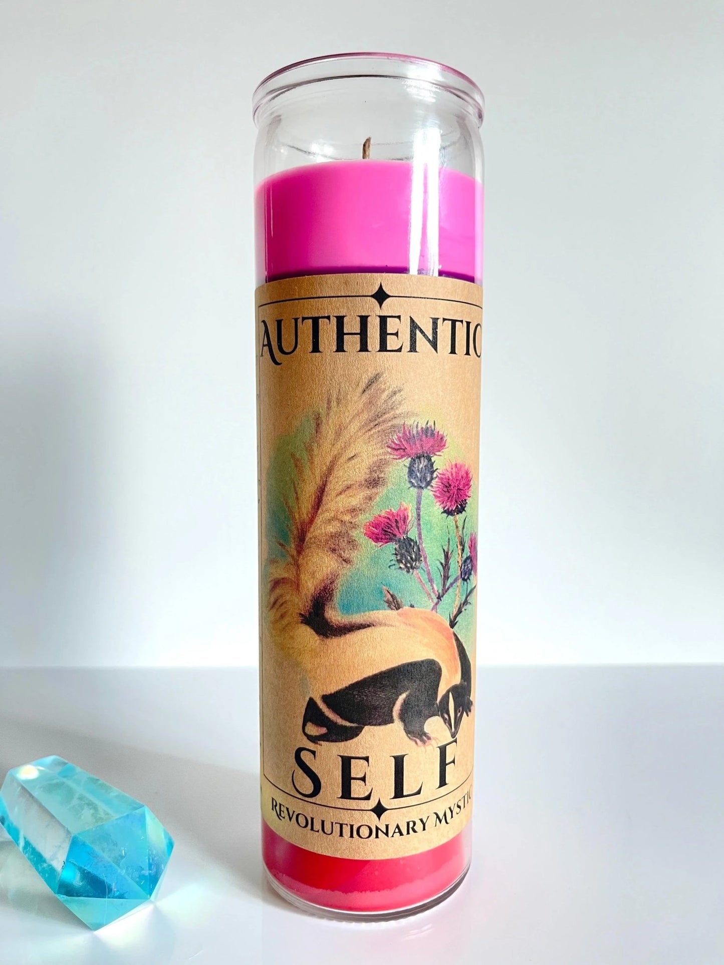 Authentic Self Soy Wax Candle - Nontoxic Hand - Poured Candle - Revolutionary Mystic