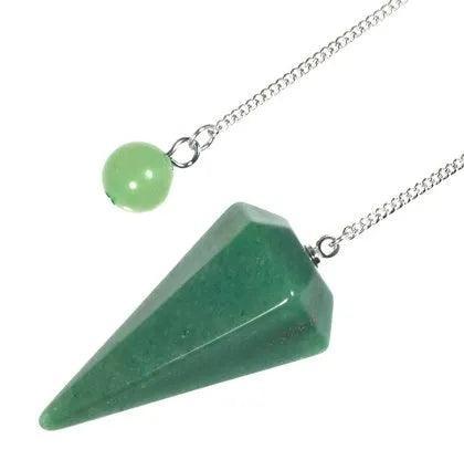 Aventurine Pendulum - Crystal Pendulum for Divination - Revolutionary Mystic