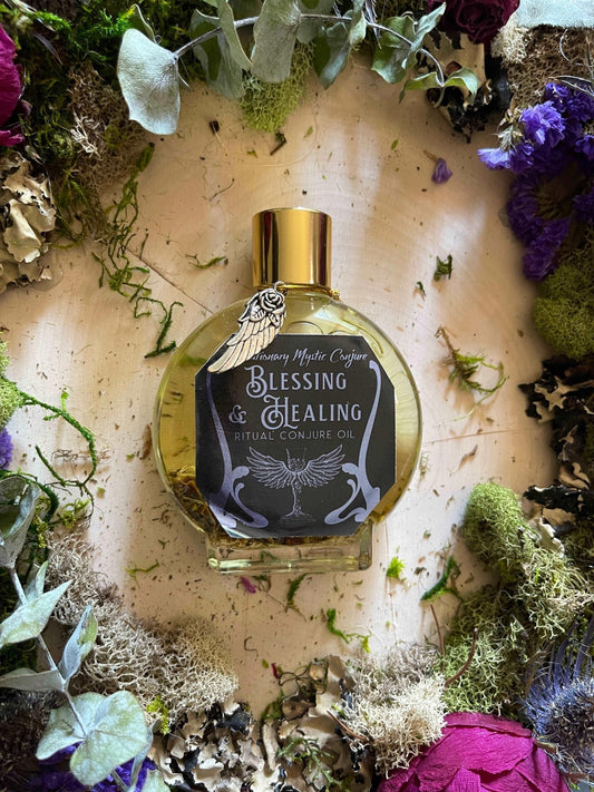 Blessing and Healing Conjure Oil - Ritual Oil for Blessing, Healing, And Spiritual Restoration - Revolutionary Mystic