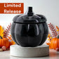 Glass Pumpkin Jar Candle – 14 oz Soy Wax - Nontoxic Hand - Poured Candle - Revolutionary Mystic