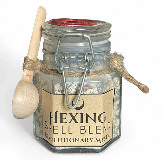 Hexing and Crossing Spell Blend - Hoodoo Herb & Root Spell Blend - Revolutionary Mystic