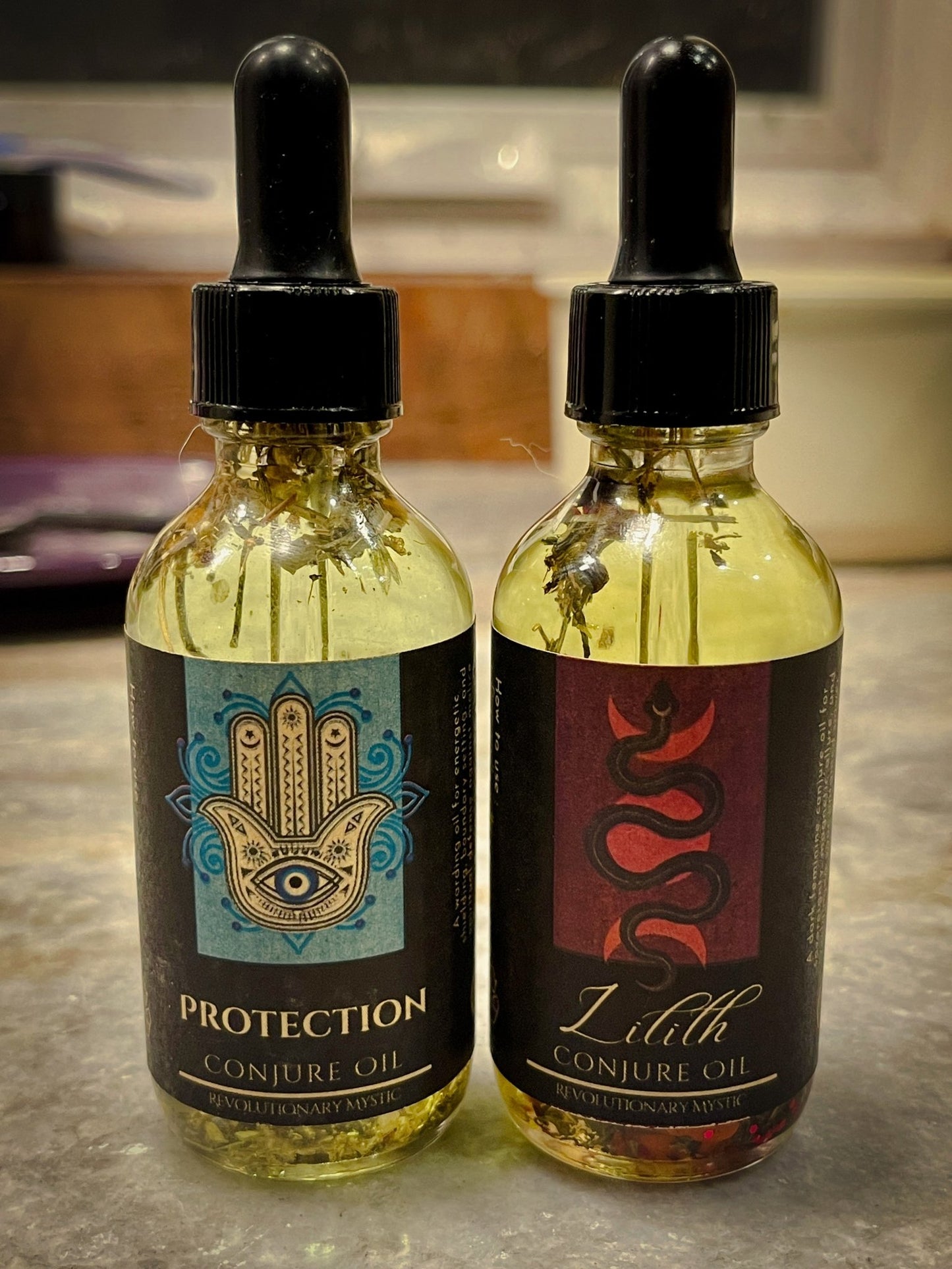 Lilith Ritual Conjure Oil - Ritual Oil for Spiritual Protection And Cleansing - Revolutionary Mystic