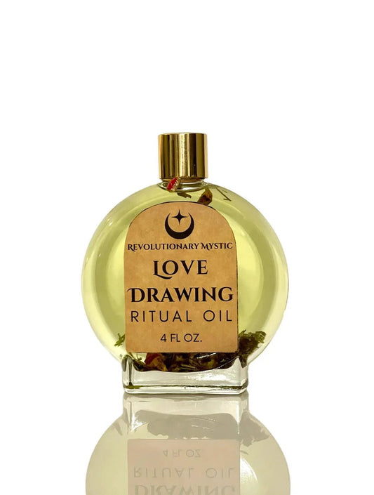 Love Drawing Oil Conjure Oil - Ritual Oil for Love Drawing And Heart - Centered Attraction - Revolutionary Mystic