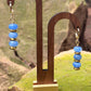 Moonwater — Chalcedony & Gold Hematite Dangle Earrings - Black Moon Ritualcraft