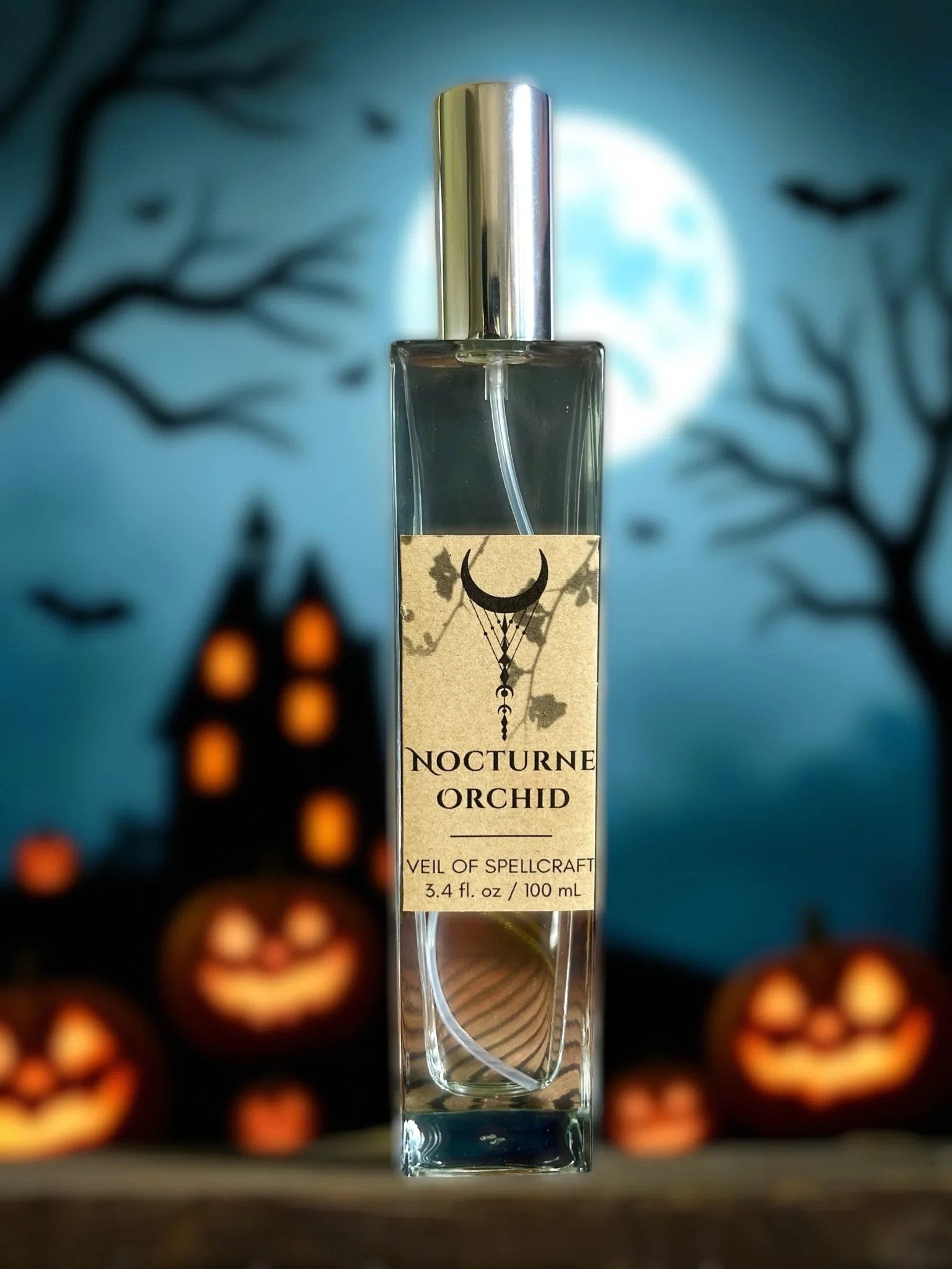 Nocturne Orchid – Ritual Fragrance Veil Ritual Body & Room Spray - Nontoxic Fragrance Mist - Revolutionary Mystic