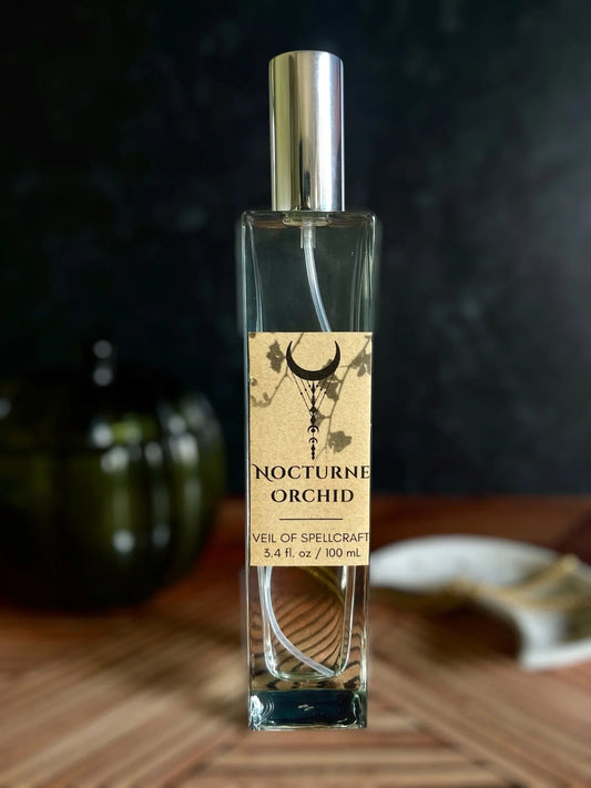 Nocturne Orchid – Ritual Fragrance Veil Ritual Body & Room Spray - Nontoxic Fragrance Mist - Revolutionary Mystic