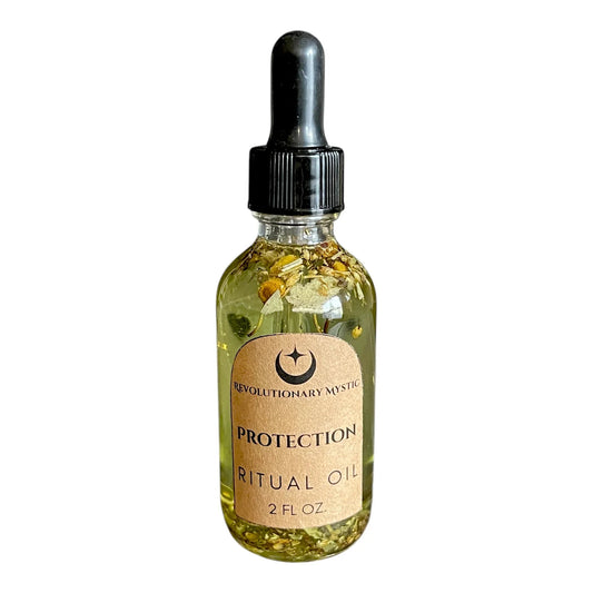 Protection Oil Conjure Oil - Ritual Oil for Spiritual Protection And Cleansing - Revolutionary Mystic
