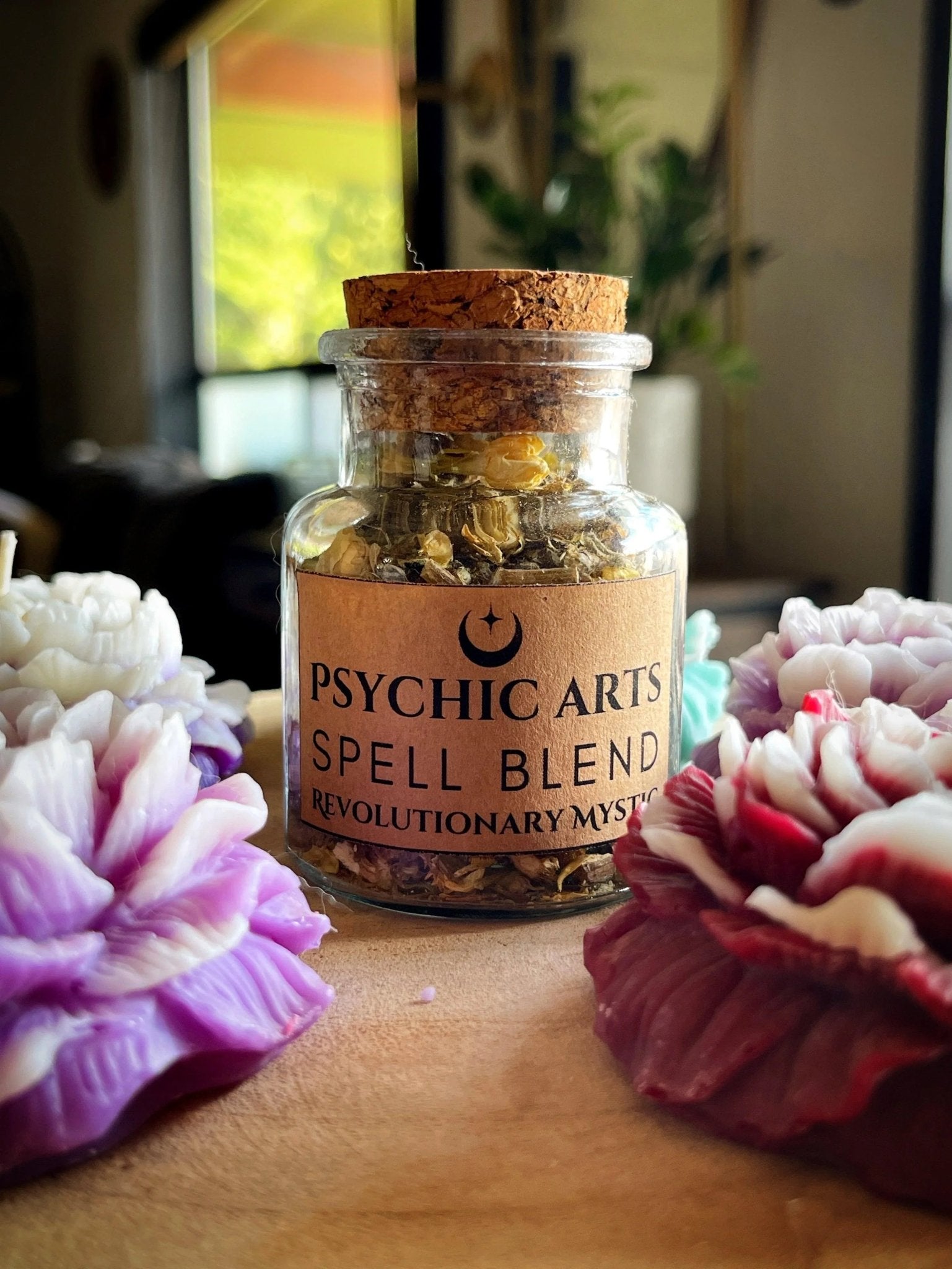 Psychic Arts Spell Blend - Hoodoo Herb & Root Spell Blend - Revolutionary Mystic