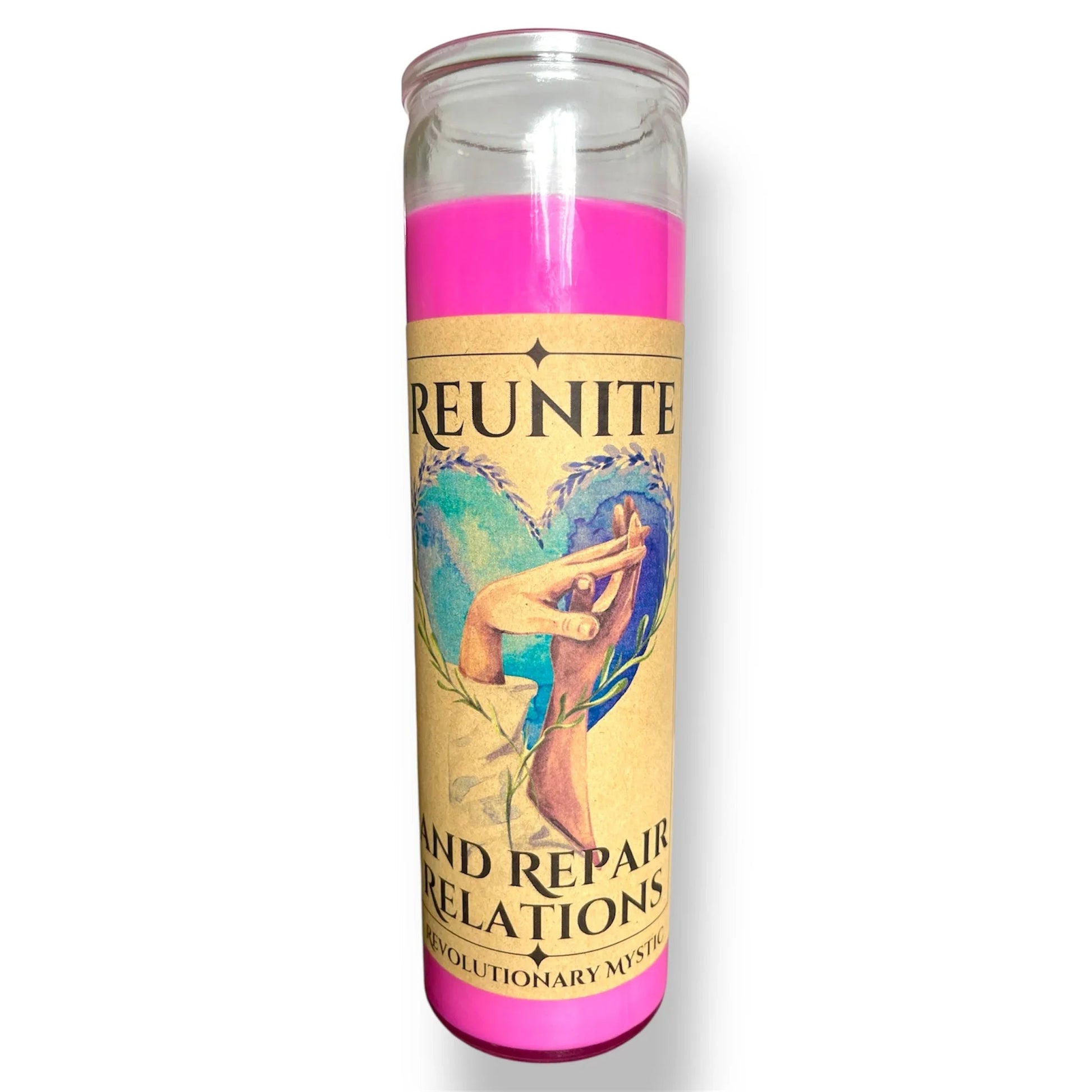 Reunite Repair Relationships Spell Candle Soy Wax Ritual Candle Relationship Repair And Reconciliation - Revolutionary Mystic