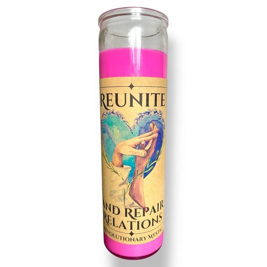 Reunite Repair Relationships Spell Candle Soy Wax Ritual Candle Relationship Repair And Reconciliation - Revolutionary Mystic