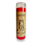 Saint Expedite Prayer Soy Wax Candle - Nontoxic Hand - Poured Candle - Revolutionary Mystic
