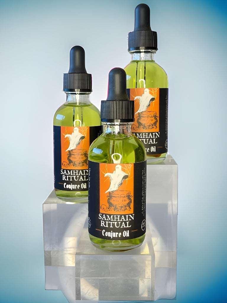 Samhain Ritual Oil Conjure Oil - Ritual Oil for Samhain And Ancestor Rituals - Revolutionary Mystic
