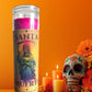 Santa Muerte Soy Wax Candle - Nontoxic Hand - Poured Candle - Revolutionary Mystic