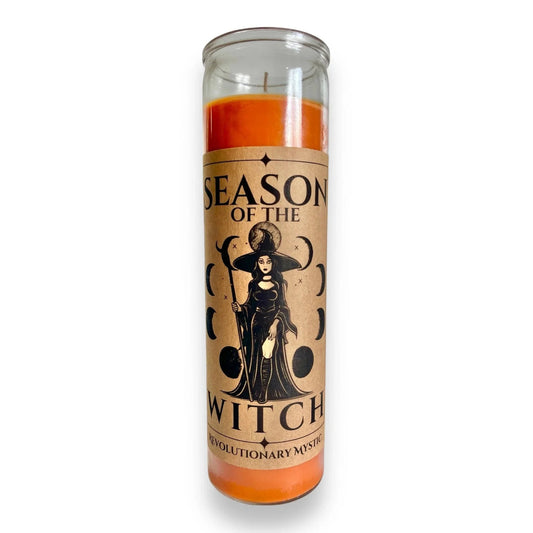 Season Of The Witch Soy Wax Candle - Nontoxic Hand - Poured Candle - Revolutionary Mystic