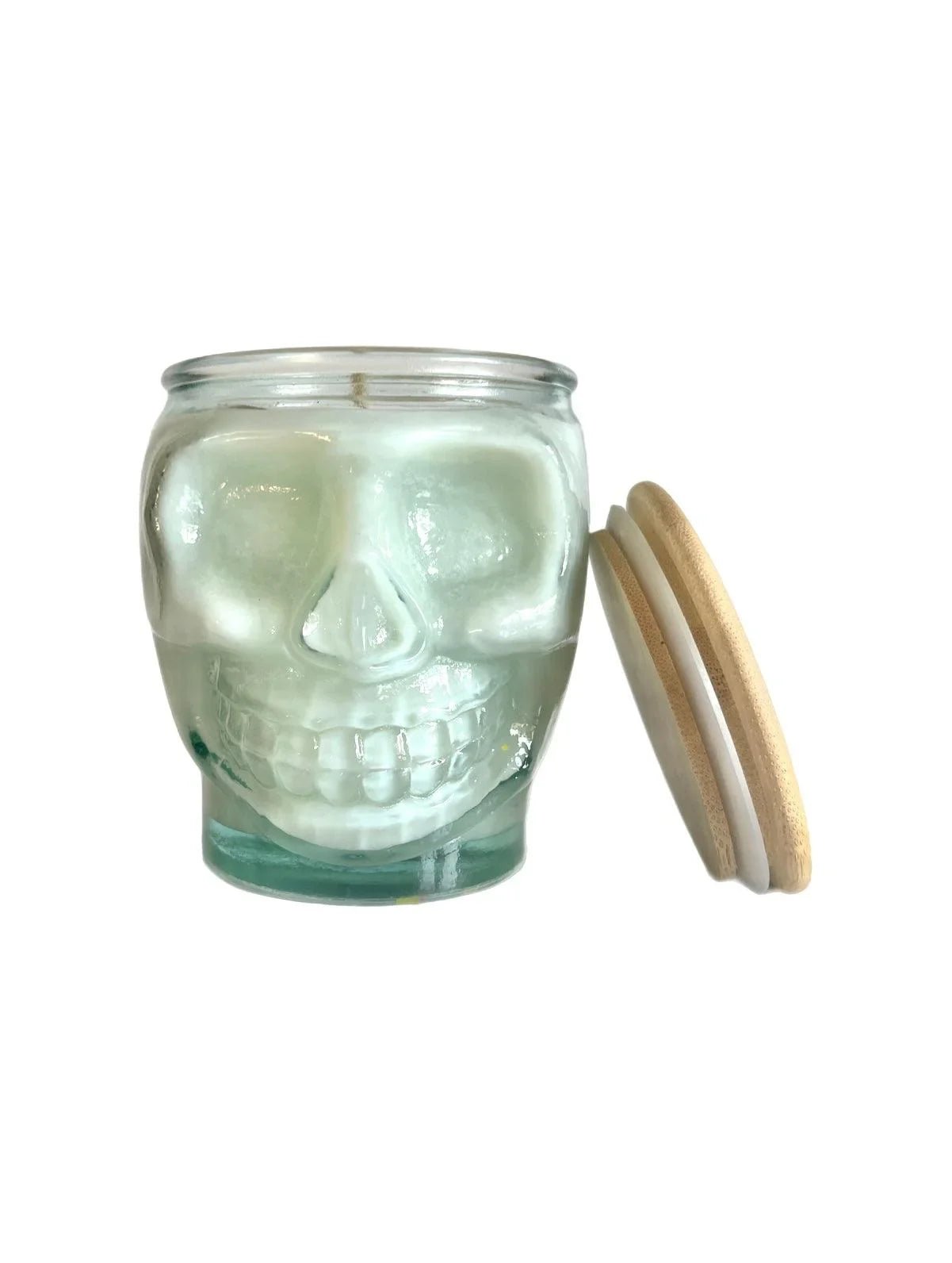 Skull Jar Soy Wax Candle - Nontoxic Hand - Poured Candle - Revolutionary Mystic