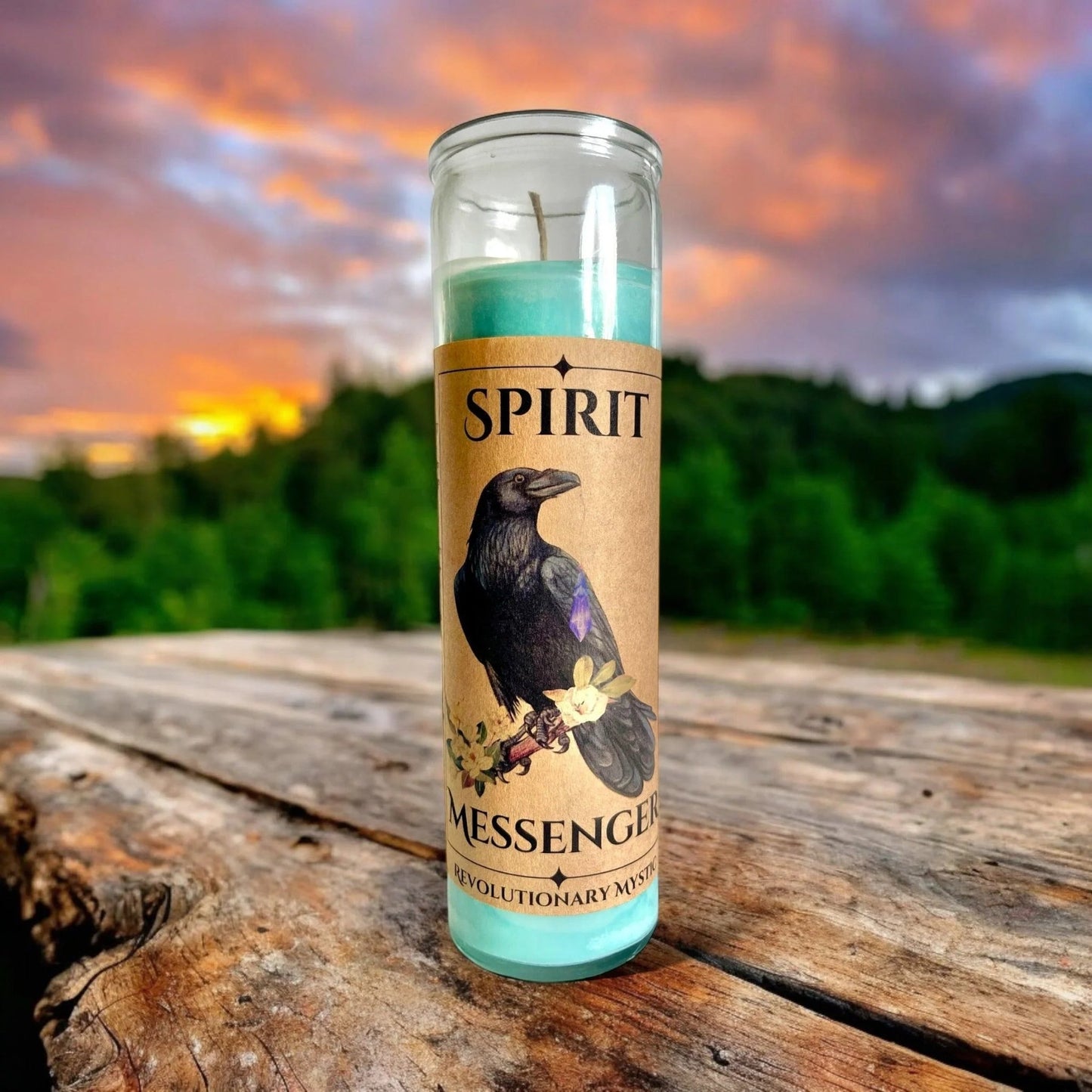 Spirit Messenger Soy Wax Candle - Nontoxic Hand - Poured Candle - Revolutionary Mystic