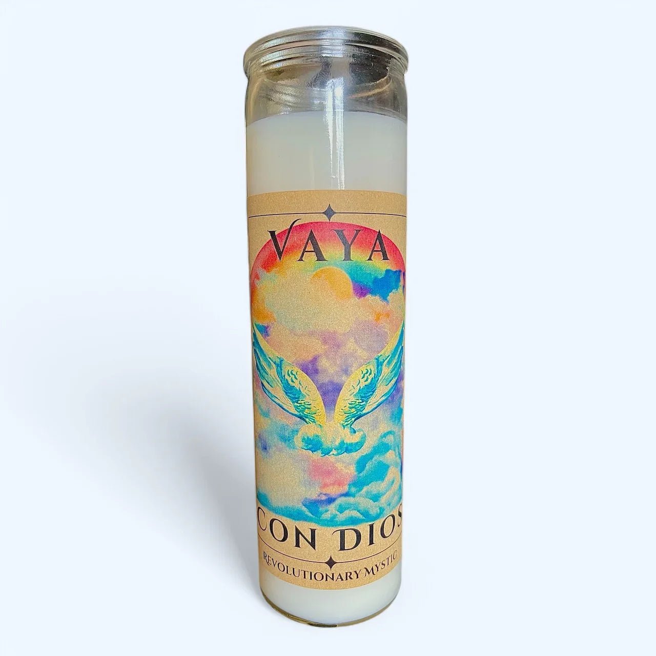 Vaya Con Dios Soy Wax Candle - Nontoxic Hand - Poured Candle - Revolutionary Mystic
