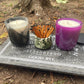 Velvet Séance Candle Dark Orchid & Honey 100% Soy Wax Halloween Candle - Nontoxic Hand - Poured Candle - Revolutionary Mystic