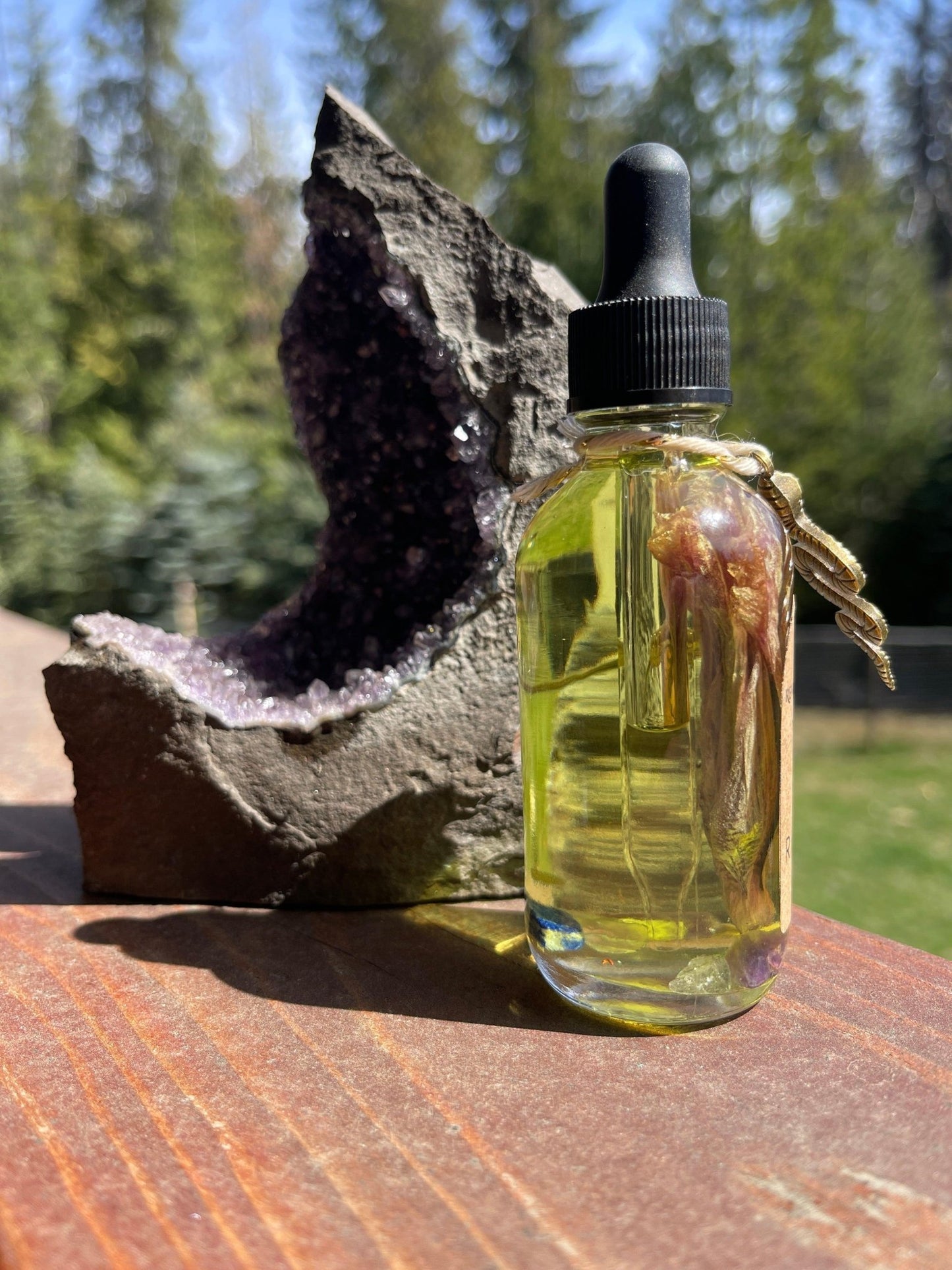 Vision Quest Ritual Oil Conjure Oil - Ritual Oil for Magnetism, Confidence, And Attraction - Revolutionary Mystic