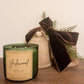 Yulewood Clean Fragrance Holiday Soy Wax Candle - Nontoxic Hand - Poured Candle - Revolutionary Mystic