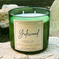 Yulewood Clean Fragrance Holiday Soy Wax Candle - Nontoxic Hand - Poured Candle - Revolutionary Mystic
